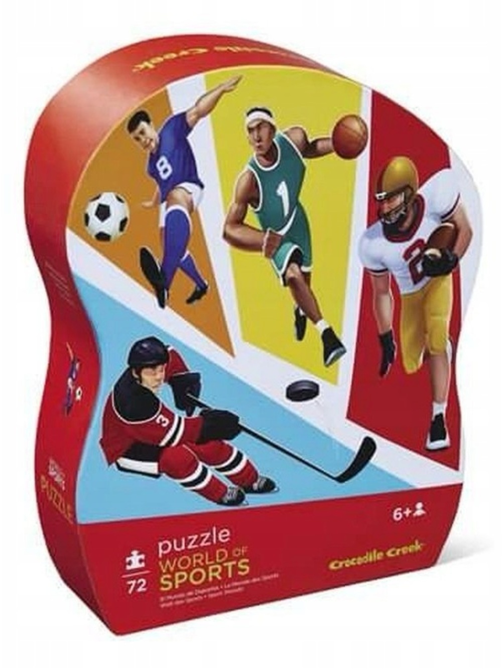 Crocodile Creek World of Sports 72-Piece Puzzle